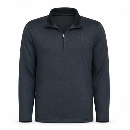 Mens UK Size L Under armour Grey Henley Sweatshirt