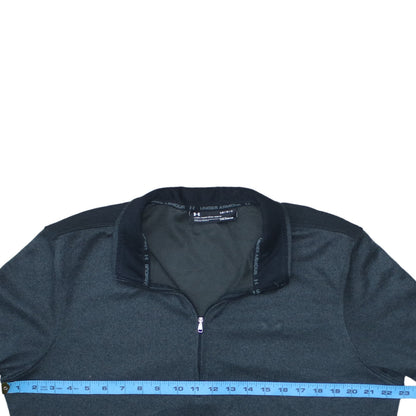 Mens UK Size L Under armour Grey Henley Sweatshirt