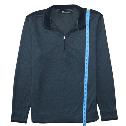 Mens UK Size L Under armour Grey Henley Sweatshirt