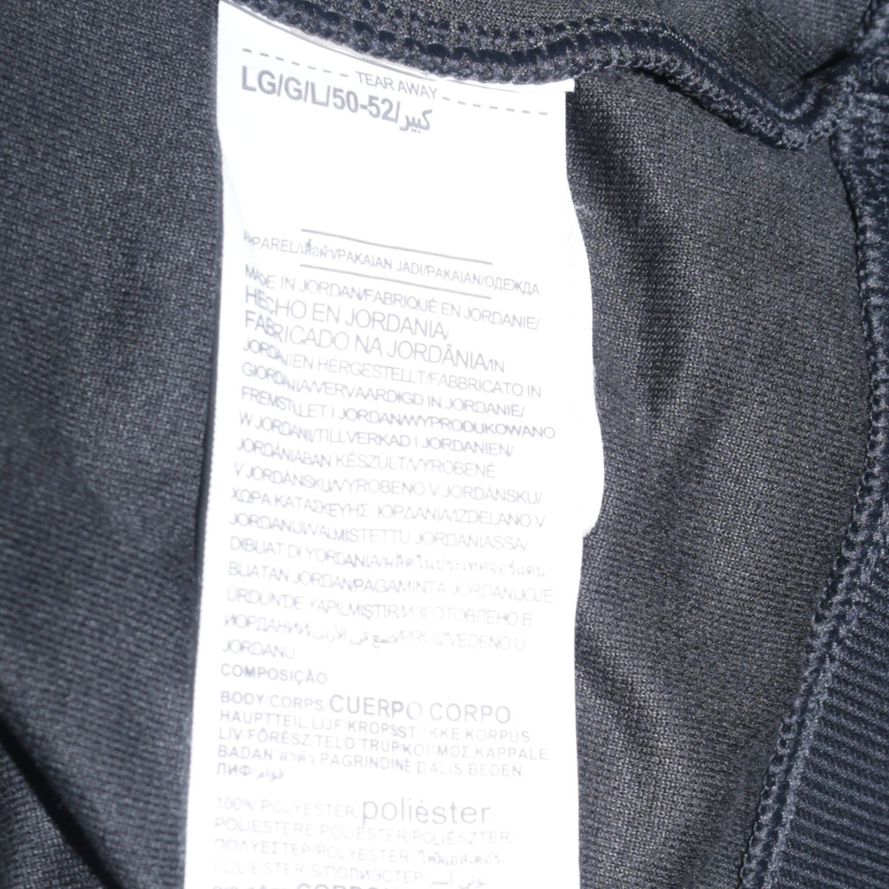 Mens UK Size L Under armour Grey Henley Sweatshirt