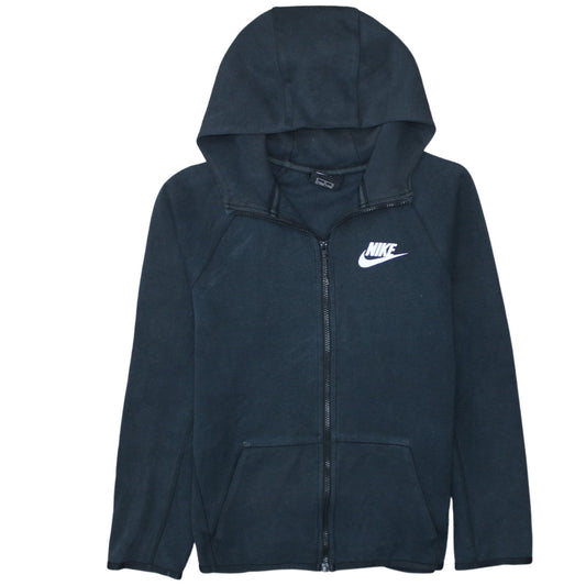 Boys UK Size XL Nike Black Full Zip Hoodie