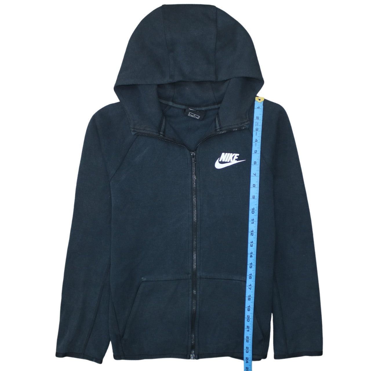 Boys UK Size XL Nike Black Full Zip Hoodie