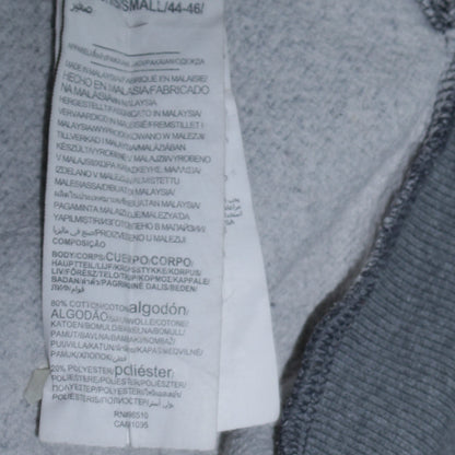 Mens UK Size S Under armour Grey Pullover Hoodie