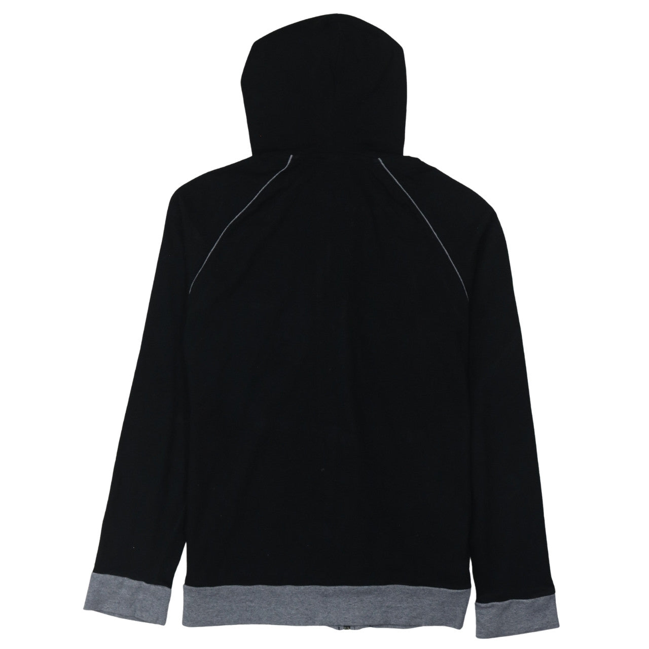 Mens UK Size M Boss Black Full Zip Hoodie