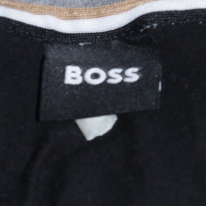Mens UK Size M Boss Black Full Zip Hoodie