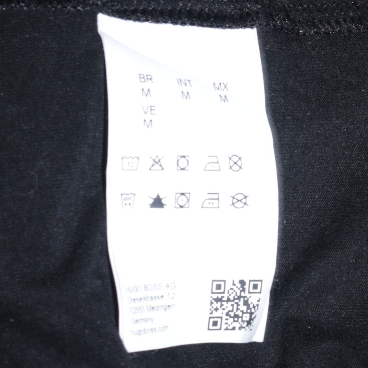 Mens UK Size M Boss Black Full Zip Hoodie