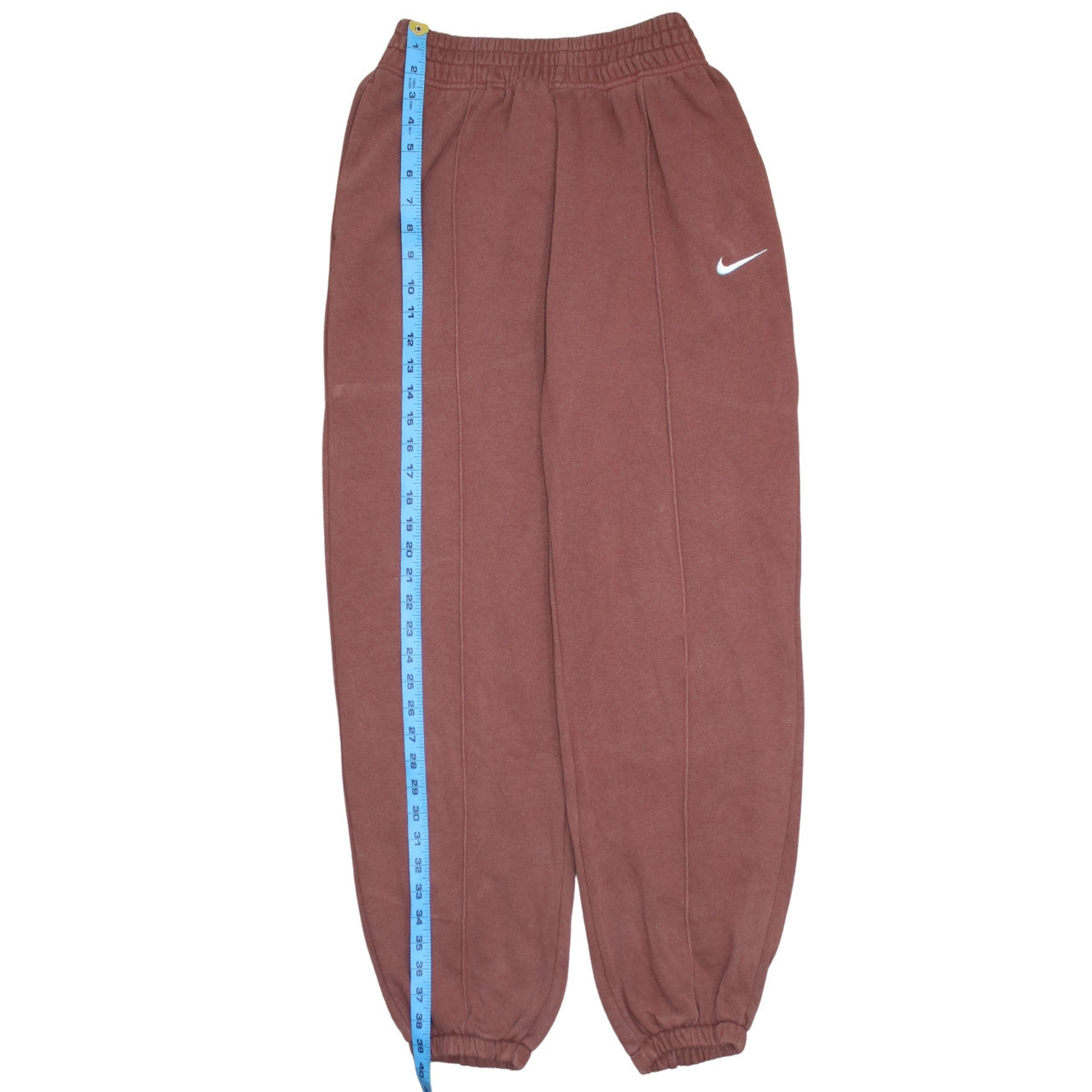 Womens UK Size S Nike Regular Fit Jogger Brown Trousers