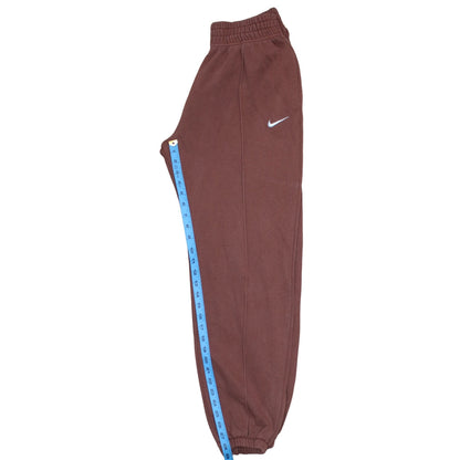 Womens UK Size S Nike Regular Fit Jogger Brown Trousers