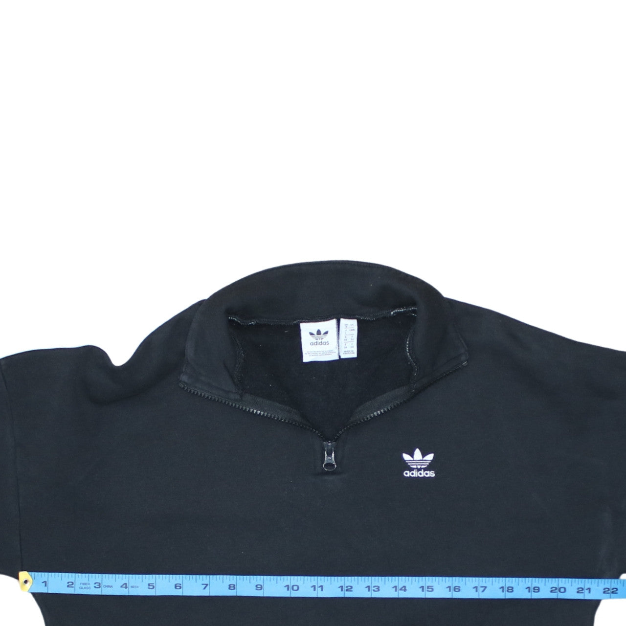 Womens UK Size 12 adidas Black Pullover Sweatshirt