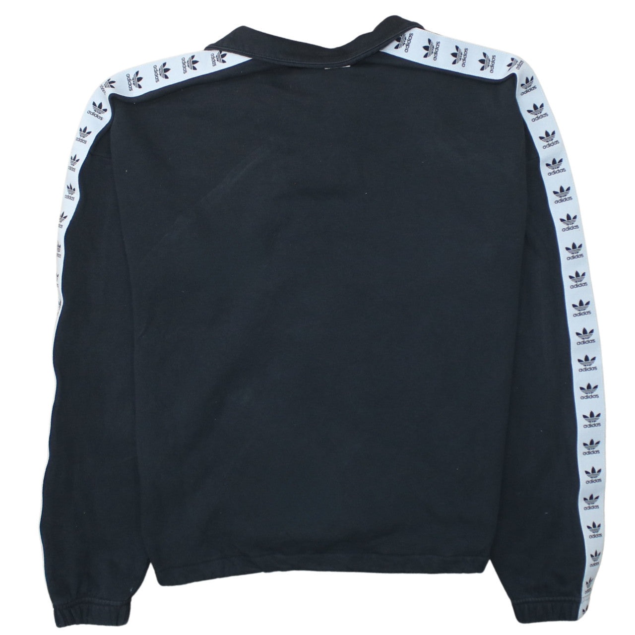 Womens UK Size 12 adidas Black Pullover Sweatshirt