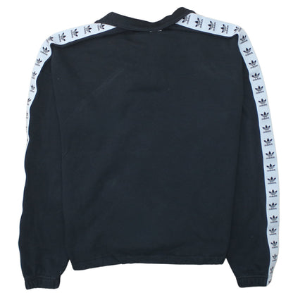 Womens UK Size 12 adidas Black Pullover Sweatshirt