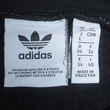 Womens UK Size 12 adidas Black Pullover Sweatshirt