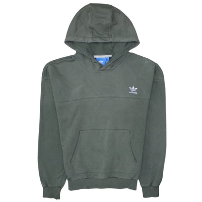 Mens UK Size S adidas Green Pullover Hoodie