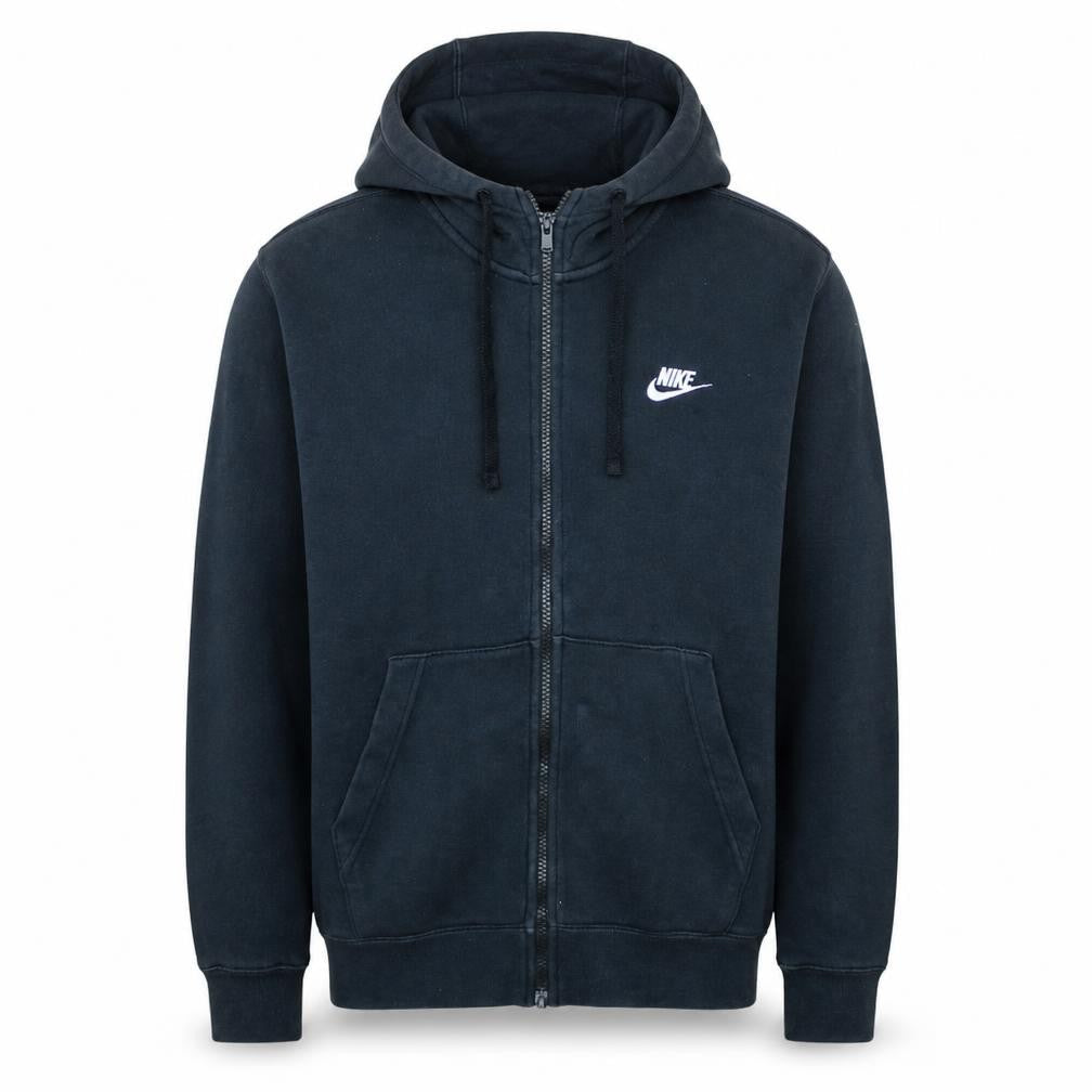 Mens UK Size S Nike Black Full Zip Hoodie