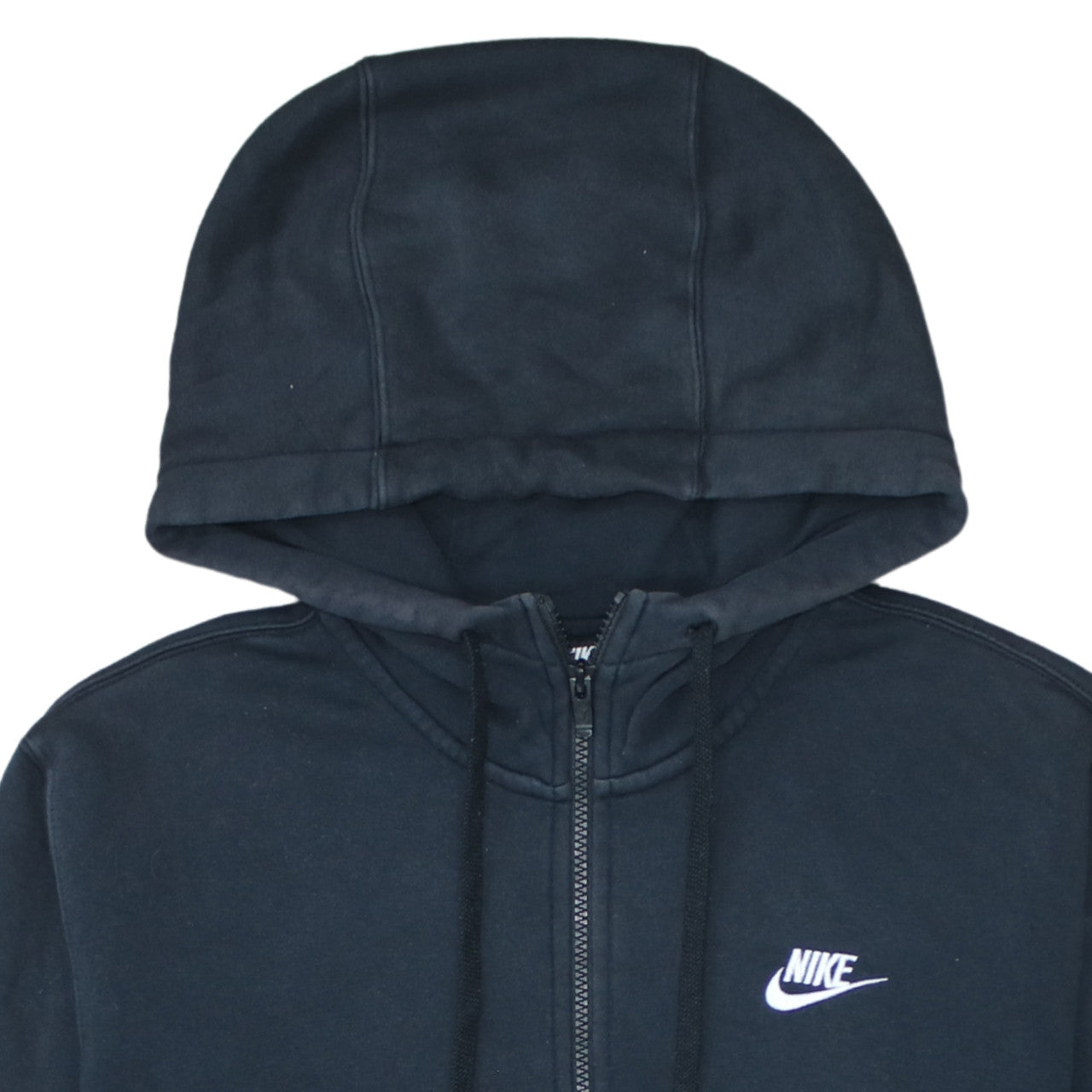 Mens UK Size S Nike Black Full Zip Hoodie