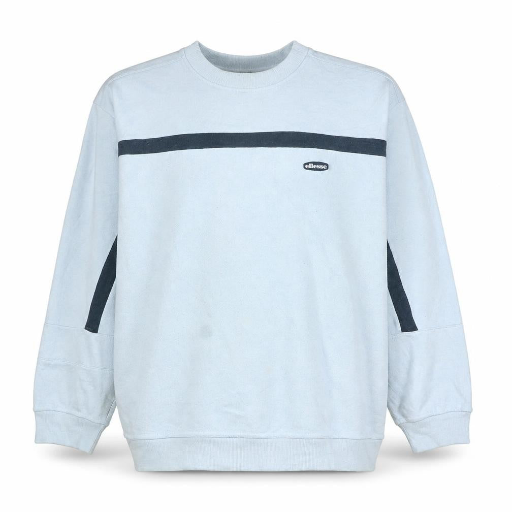 Mens UK Size XL ellesse Blue Pullover Sweatshirt
