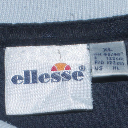 Mens UK Size XL ellesse Blue Pullover Sweatshirt