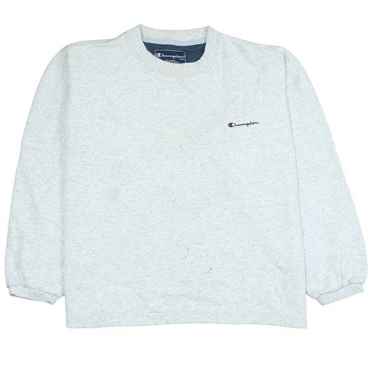 Mens UK Size S Champion Grey Pullover Sweatshirt