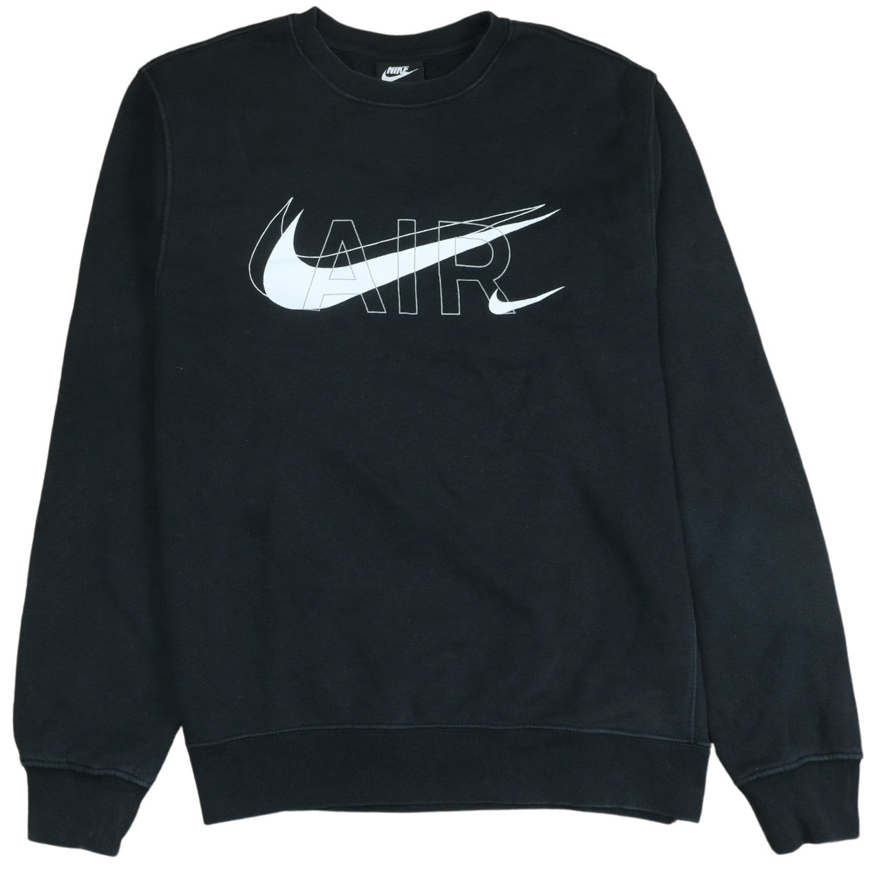 Mens UK Size S Nike Black Pullover Sweatshirt