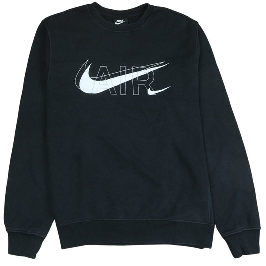Mens UK Size S Nike Black Pullover Sweatshirt
