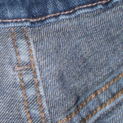 Mens UK Size L Wrangler Relaxed Fit Straight Blue Jeans