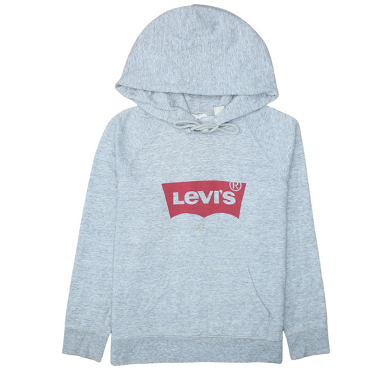 Mens UK Size L Levi's Grey Pullover Hoodie