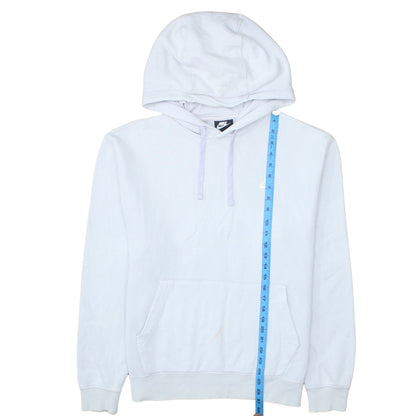 Mens UK Size M Nike White Pullover Hoodie