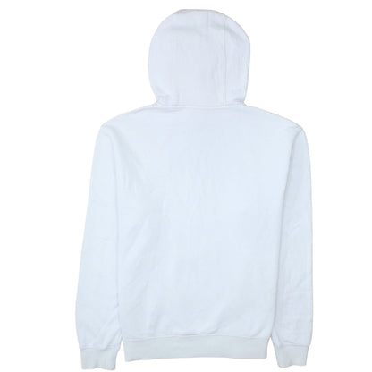 Mens UK Size M Nike White Pullover Hoodie