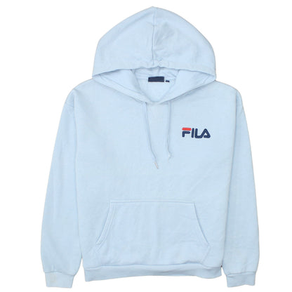 Womens UK Size S FILA Blue Pullover Hoodie
