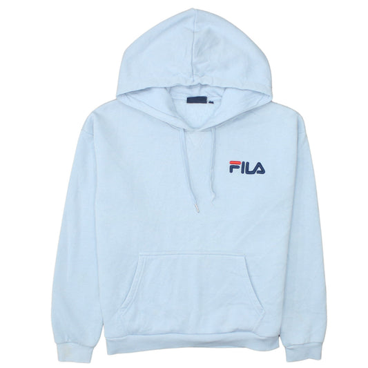 Womens UK Size S FILA Blue Pullover Hoodie