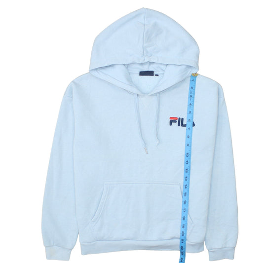 Womens UK Size S FILA Blue Pullover Hoodie