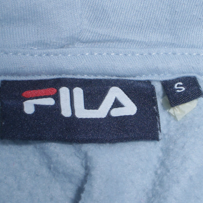 Womens UK Size S FILA Blue Pullover Hoodie