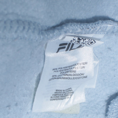 Womens UK Size S FILA Blue Pullover Hoodie