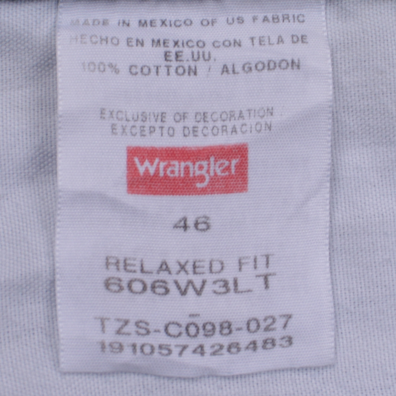 Mens UK Size 46 Wrangler Relaxed Fit Cargo Shorts