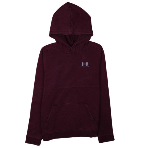 Boys UK Size XL Under armour Red Pullover Hoodie