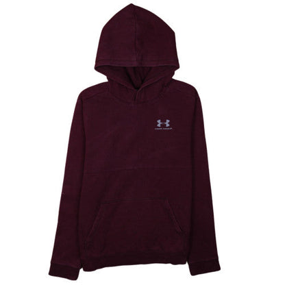 Boys UK Size XL Under armour Red Pullover Hoodie