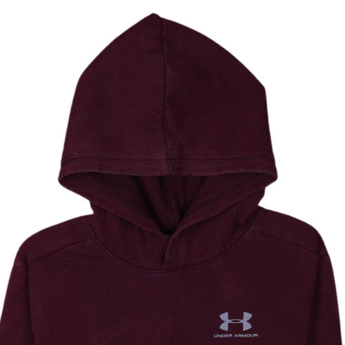 Boys UK Size XL Under armour Red Pullover Hoodie