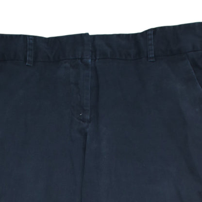 Tommy Hilfiger Women's Navy Blue Chino Trousers Size 10