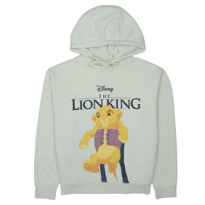 Womens UK Size S Disney White Pullover Hoodie