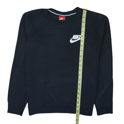 Womens UK Size S Nike Black Pullover Sweatshirt
