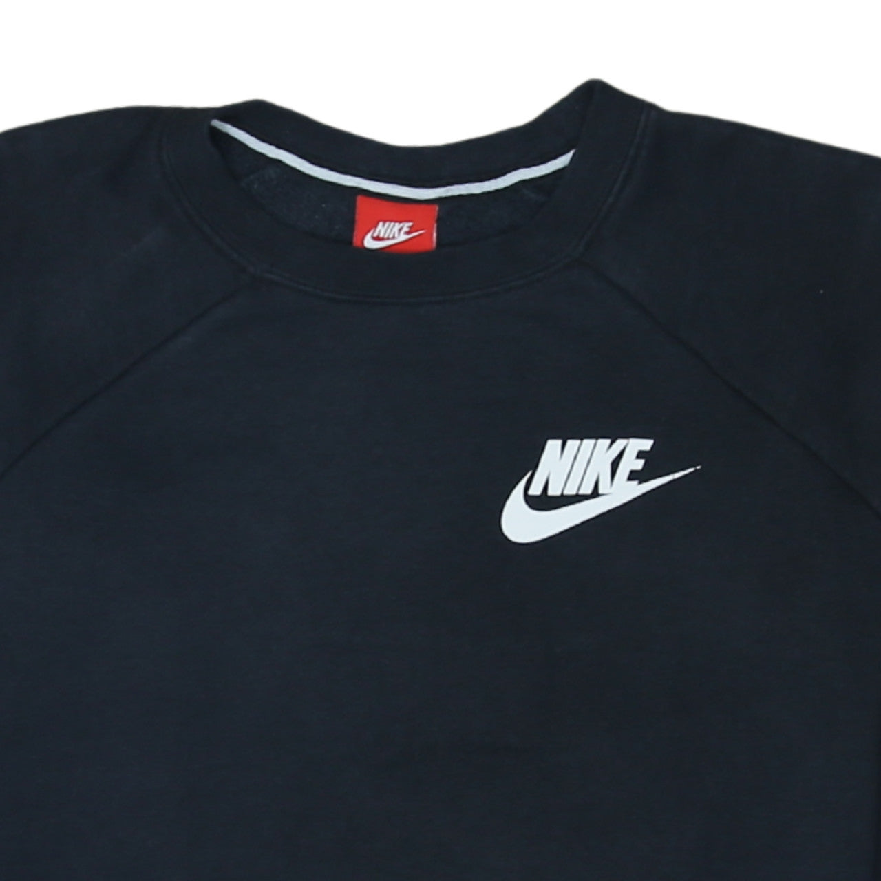 Womens UK Size S Nike Black Pullover Sweatshirt