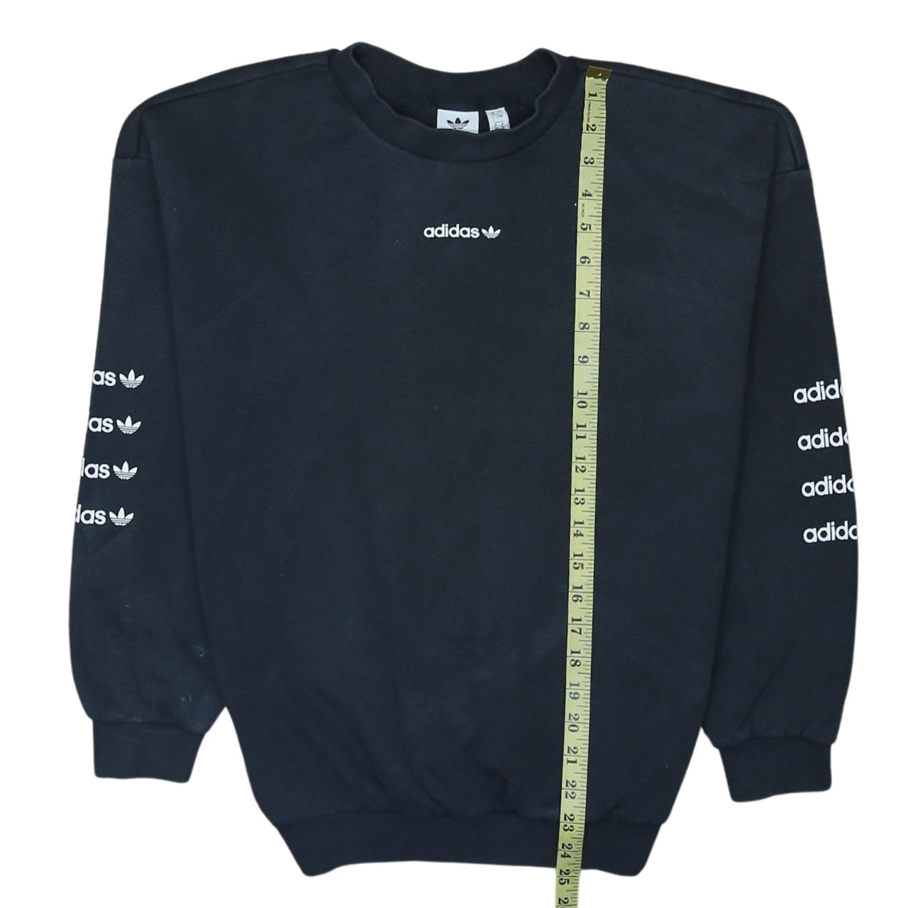 Womens UK Size 8 adidas Black Pullover Sweatshirt