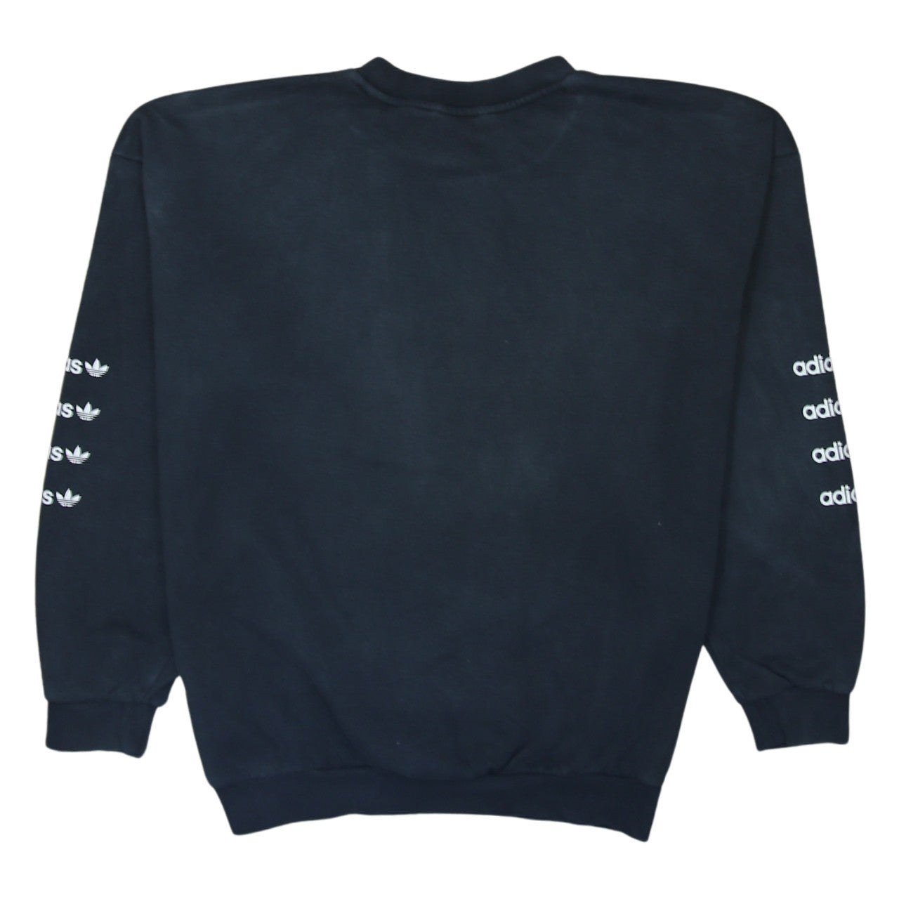 Womens UK Size 8 adidas Black Pullover Sweatshirt
