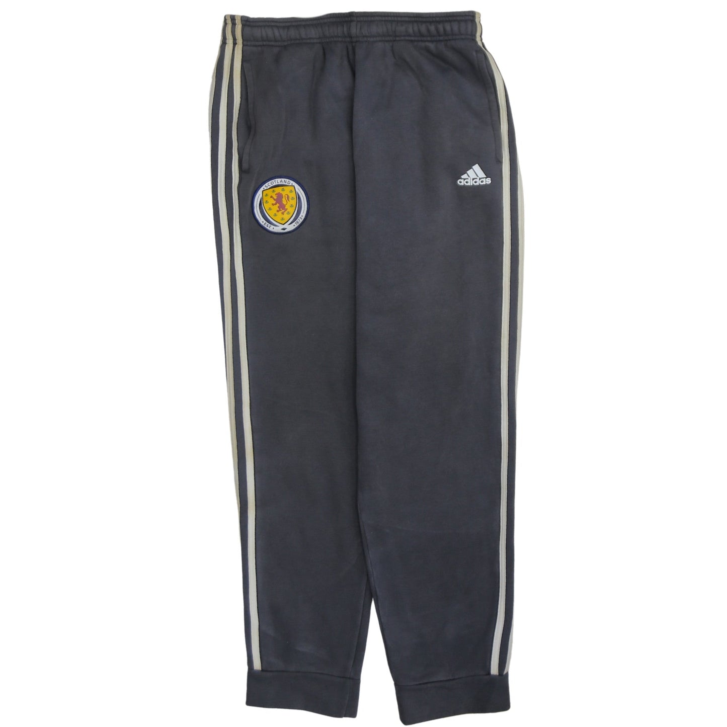 Mens UK Size S adidas Regular Fit Sweatpants Grey Trousers