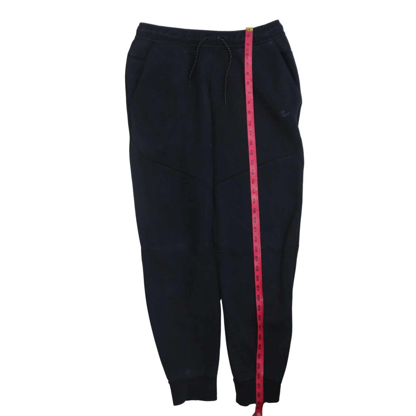 Nike Men's Black L Jogger Sweatpants Cotton Blend, Elastic Waist