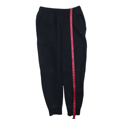 Nike Men's Black L Jogger Sweatpants Cotton Blend, Elastic Waist
