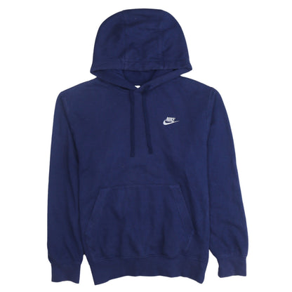 Mens UK Size S Nike Blue Pullover Hoodie