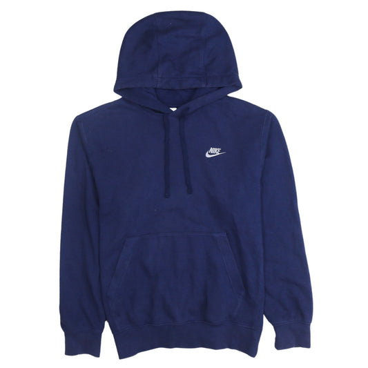 Mens UK Size S Nike Blue Pullover Hoodie