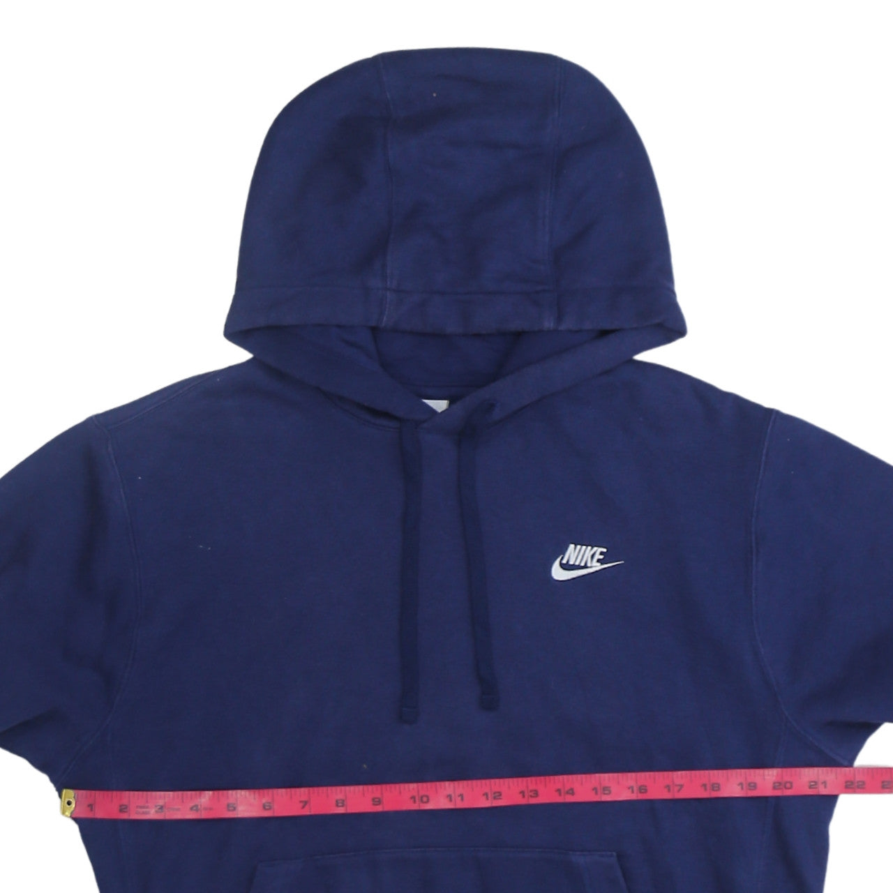Mens UK Size S Nike Blue Pullover Hoodie