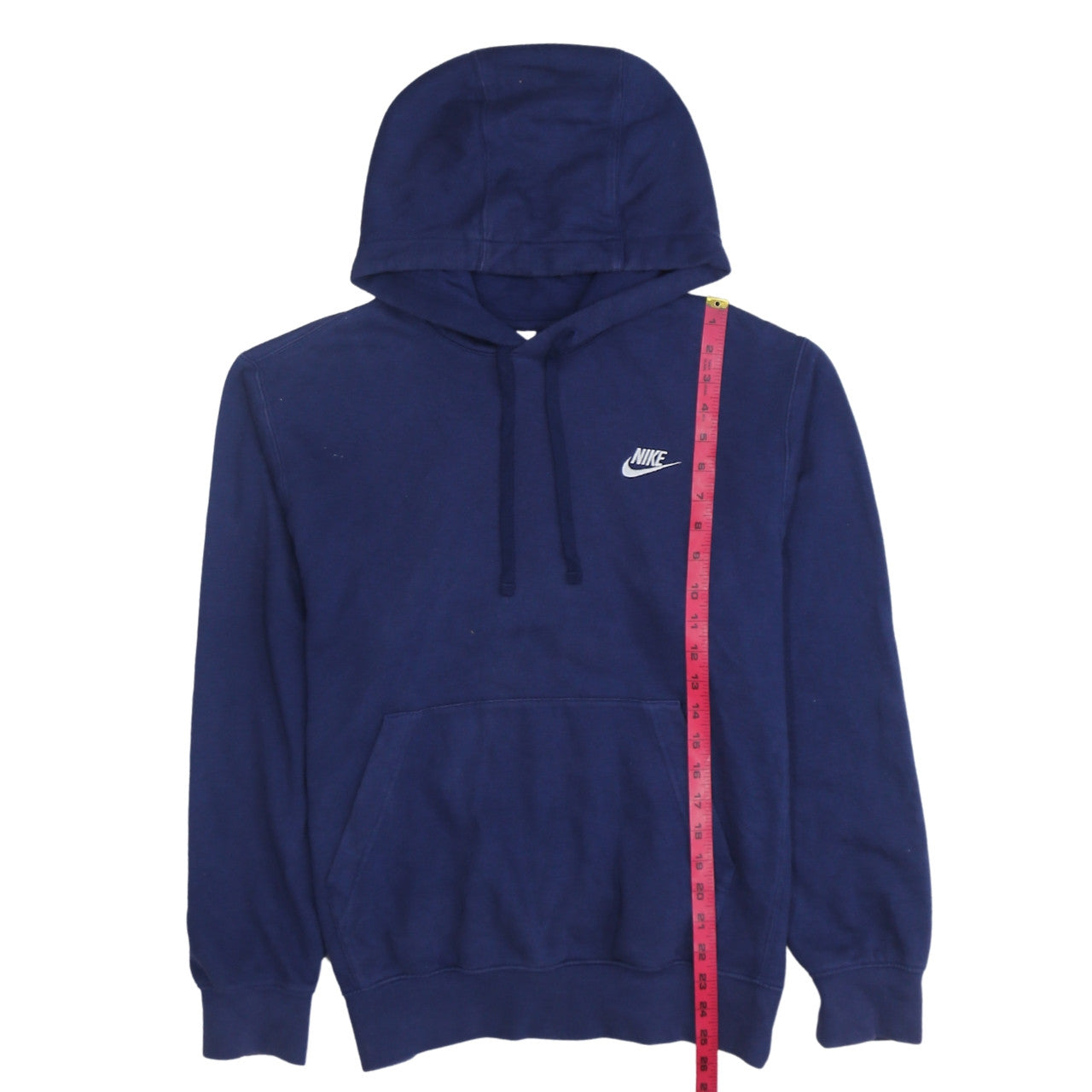 Mens UK Size S Nike Blue Pullover Hoodie